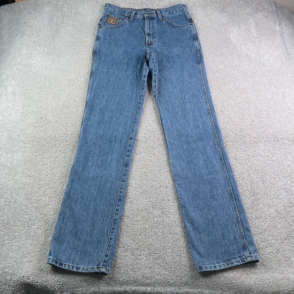 Cinch Jeans Mens 31x36 Blue Slim Fit Bootcut Western Cowboy Cotton Denim Work